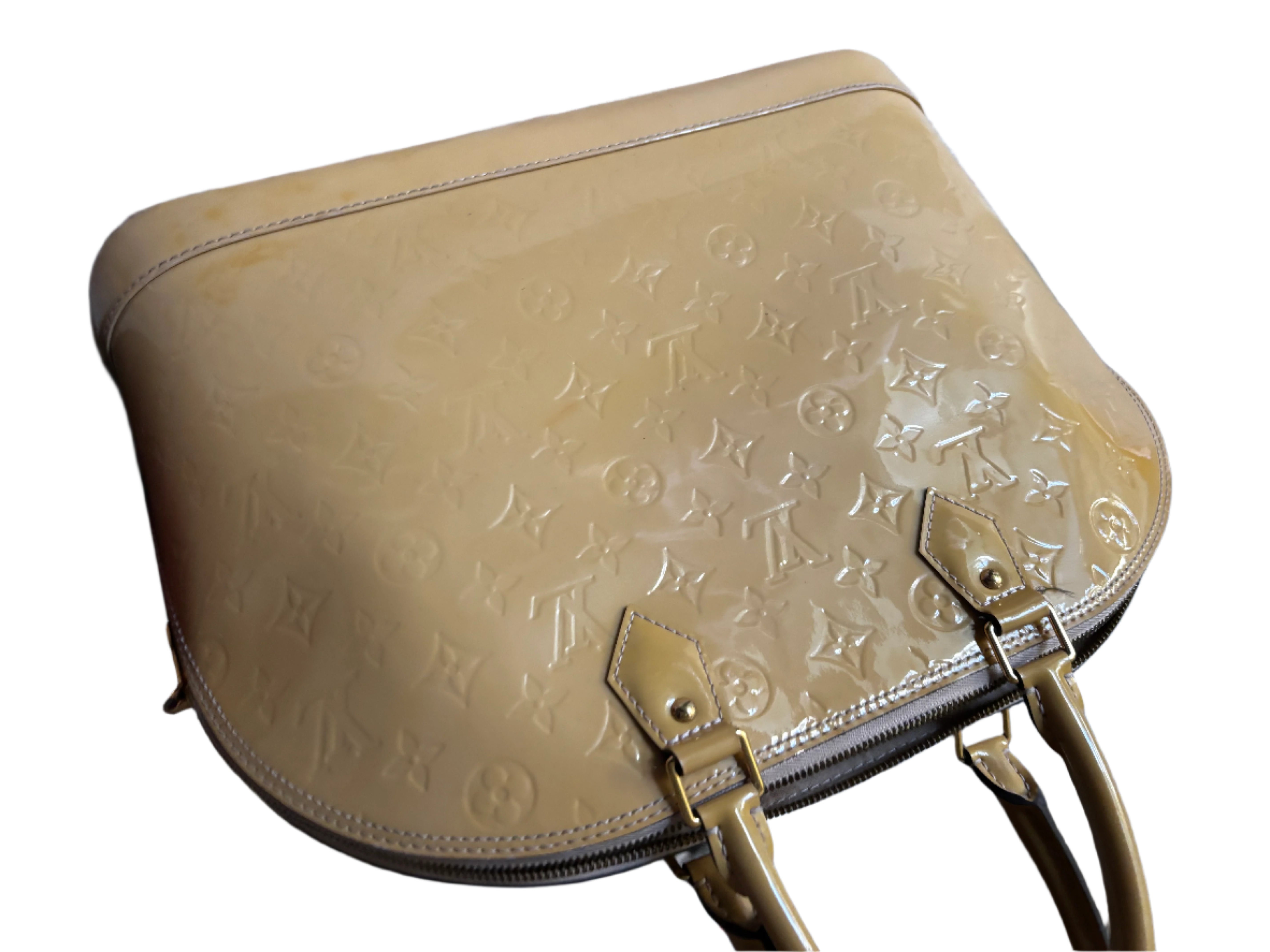 Louis Vuitton Alma Monogram Vernis Alma GM